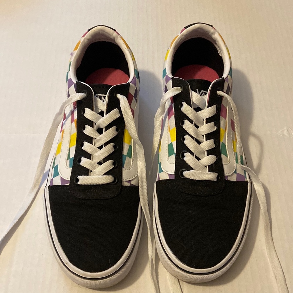 Vans Off The Wall  Old Skool Checkerboard Skate shoes